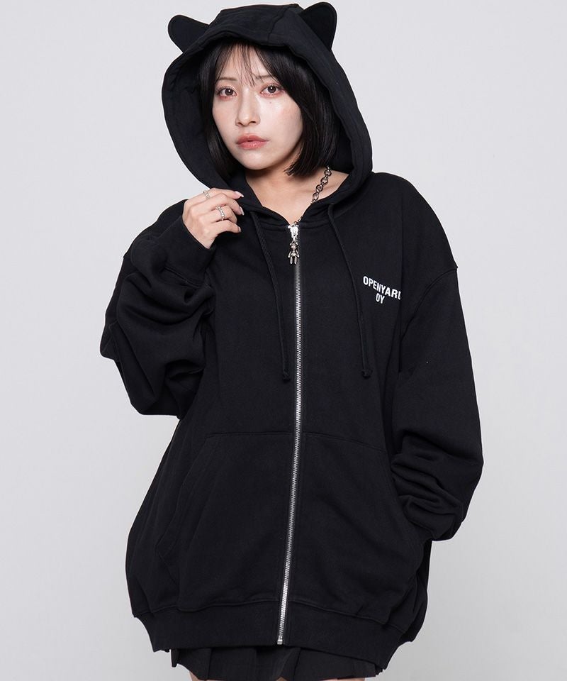 OYオードリー フーディー ジップアップ 2サイズ OY/オーワイ』 ODOLLY HOODIE ZIP UP/オードリー フーディー ジップ