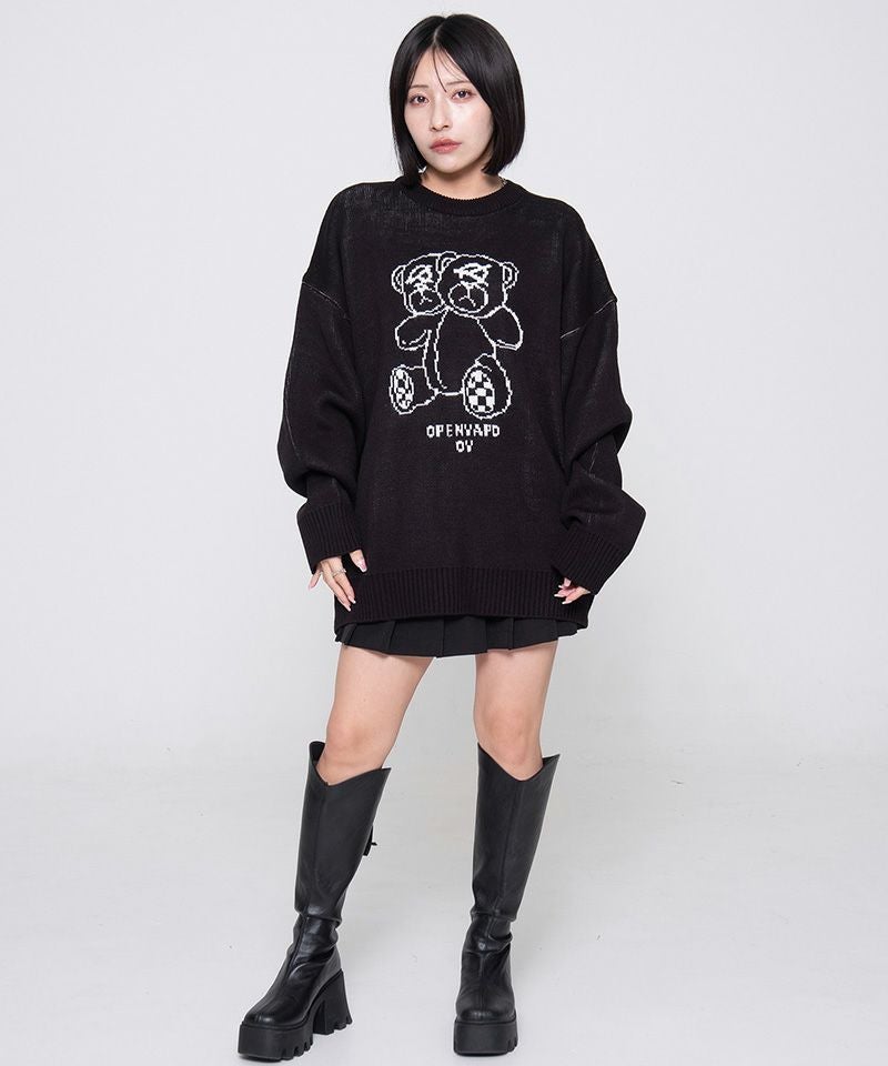 OY オーワイ MODIFY ODOLLY KNIT/全2色 | DAESE TOKYO(デセトウキョウ)