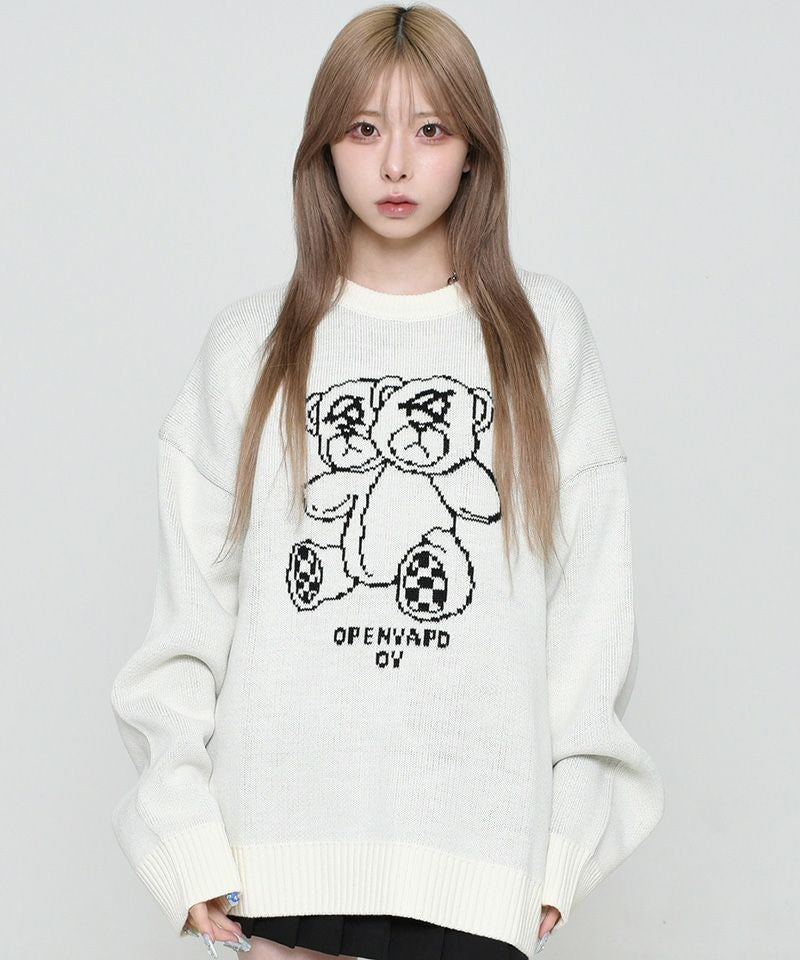 OY✨OPEN YARD オーバーサイズニット　ODOLLY KNIT 男女兼用 OY オーワイ MODIFY ODOLLY KNIT/全2色 | DAESE TOKYO(デセトウキョウ)