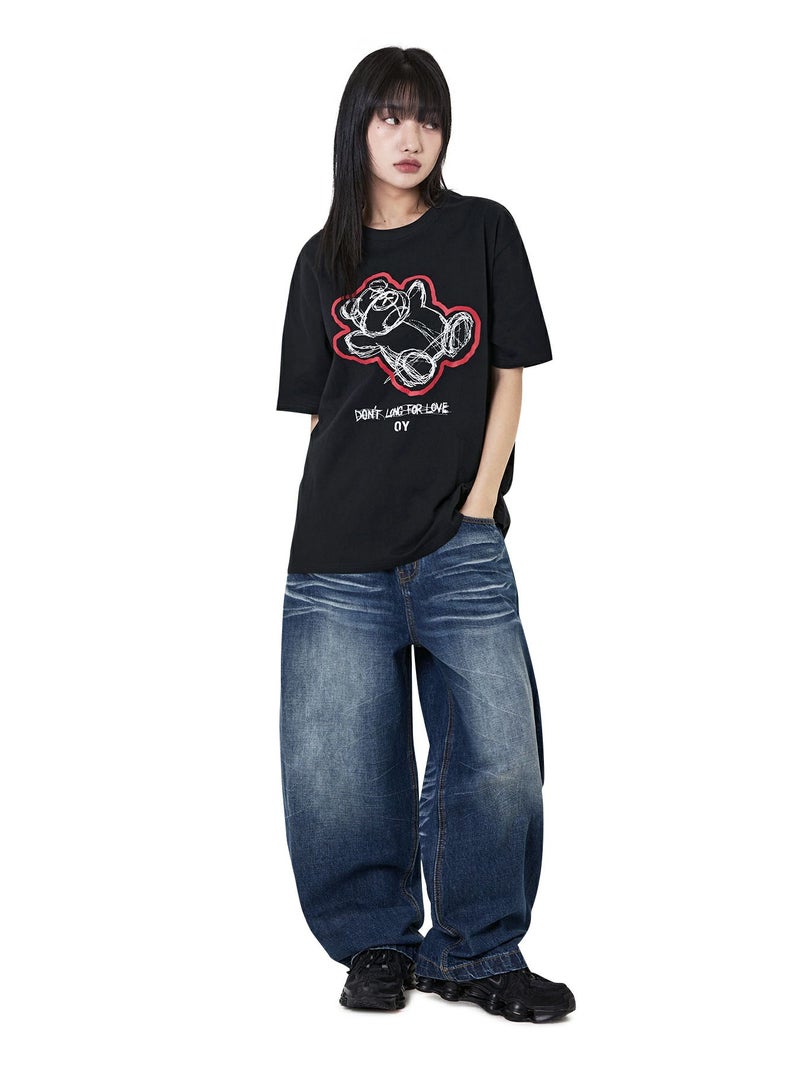 正規品】OY オーワイ Tシャツ 半袖 リクライインドスケッチ オードリー 